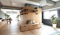 O nouă cameră în apartament definită cu ajutorul mobilierului Apartamentele din Japonia sunt recunoscute ca fiind