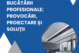 Ventilația pentru bucătării profesionale: provocări, proiectare și soluții