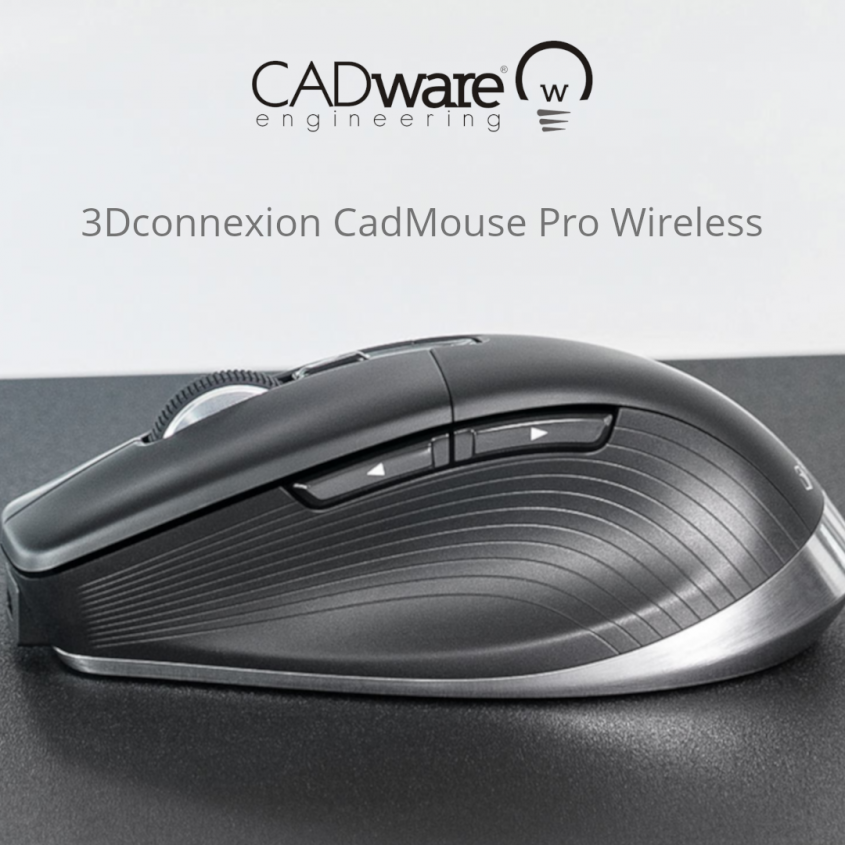 CadMouse Pro Wireless: Dedicat și conceput special pentru designeri și arhitecți  