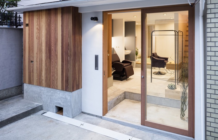 Salon de coafura in Nakazaki - un proiect impresionant al Shimpei Oda Architect’s Office