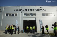 Grupul TeraPlast a inaugurat fabrica de folii stretch Opal din parcul industrial din Sărățel