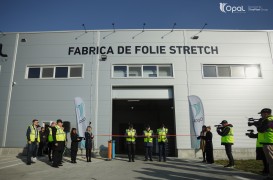 Grupul TeraPlast a inaugurat fabrica de folii stretch Opal din parcul industrial din Sărățel