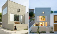 Casa urbana contemporana in Olanda Striatiile se pare ca sunt la moda fiind o reinterpretare mai