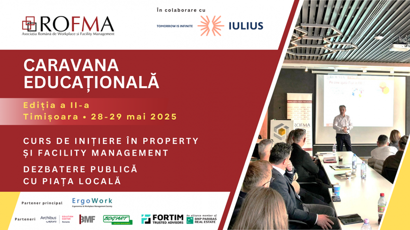 Caravana Educațională ROFMA 28-29 mai 2025, Iulius Congress Hall, Timișoara