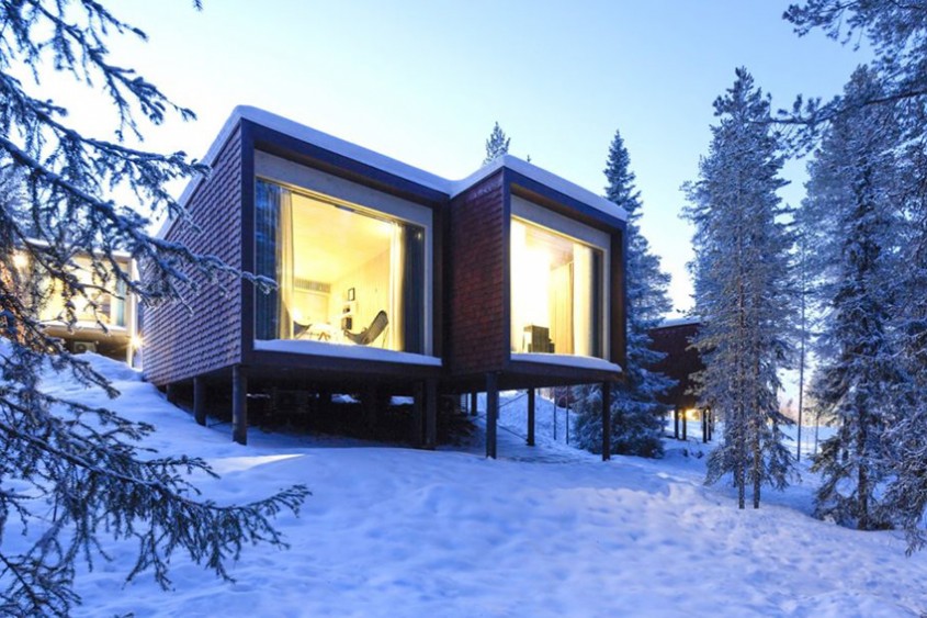 Arctic TreeHouse Hotel - 32 de structuri elevate pentru a minimiza impactul cu mediul 
