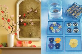 Inspirație de primăvară: decorațiuni cu flori
