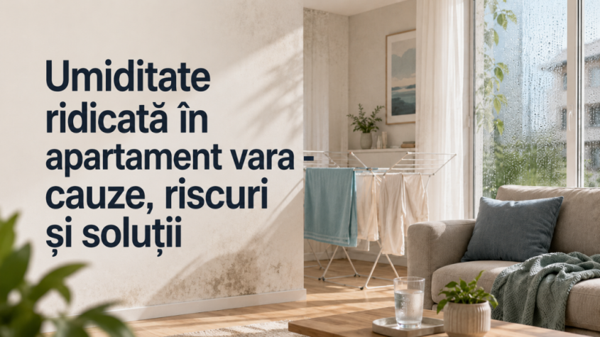 Umiditate ridicată &icirc;n apartament vara &ndash; cauze, riscuri și soluții