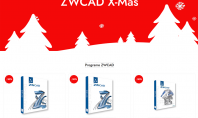 A inceput ZWCAD X-Mas cu reduceri de -30% la licentele ZWCAD ZWCAD De incredere stabil si