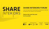 SHARE Interiors Forum are loc între 30 și 31 mai la Radisson Blu Hotel București Arhitectura