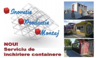 Euro Modul: containere multifunctionale metalice pentru organizari de santiere, birouri, vestiare 