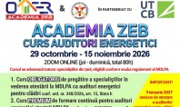 OAER anunță organizarea cursurilor pentru auditorii energetici Cursurile se vor desfășura &icirc;n perioada 29 octombrie &ndash;