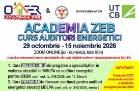 OAER anunță organizarea cursurilor pentru auditorii energetici