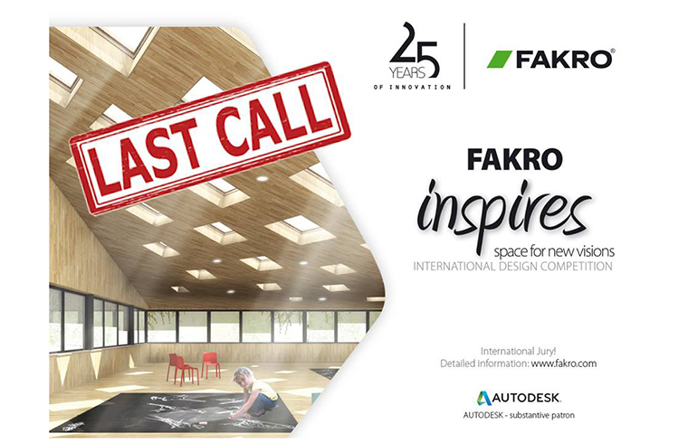 Competitia de design FAKRO Inspires - Space for New Visions