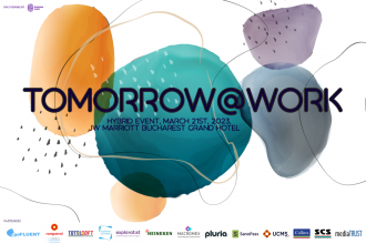 Despre cum va arăta munca în viitor, la Tomorrow@work, pe 21 martie 2023