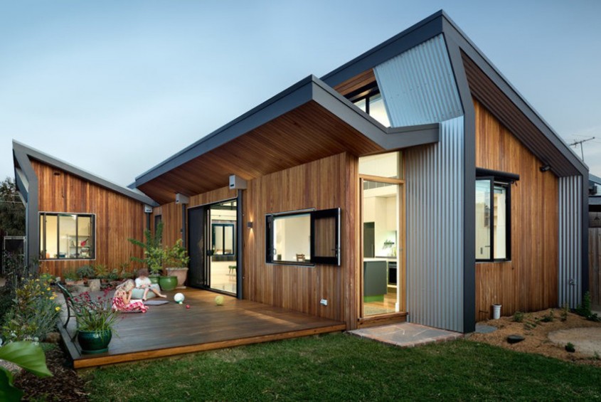  O viață de familie fericită într-o casă eficientă din punct de vedere energetic, în Melbourne