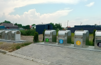 Două platforme subterane de colectare selectivă finalizate la Brașov