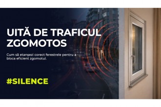 Cum reduci zgomotul traficului care intră prin ferestre?