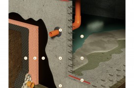 Termo și hidroizolarea unui perete de subsol la exterior