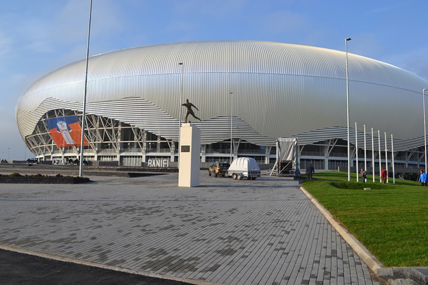 Elis Pavaje a contribuit la amenajarea noului stadion din Craiova