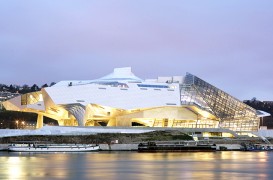 Noul Muzeu al Confluentelor arata ca o nava spatiala