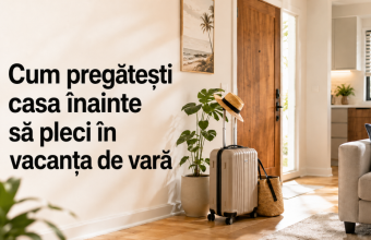 Cum pregătești casa &icirc;nainte să pleci &icirc;n vacanța de vară: checklist pentru o locuință sigură, curată și eficientă