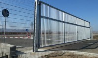A doua poarta batanta de mari dimensiuni finalizata la Kaufland Logistic Turda Poarta are dimensiunile 12