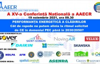 Performanța energetică a clădirilor: Conferinţa naţională AAECR, 19 noiembrie 2021