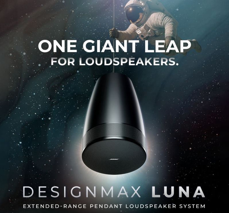 Bose Professional DesignMax Luna: Echilibrul perfect între design arhitectural și performanță audio în spațiile comerciale