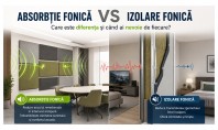 Absorbție fonică sau izolare fonică care este diferența? Sunetul zgomotul și modul &icirc;n care le percepem