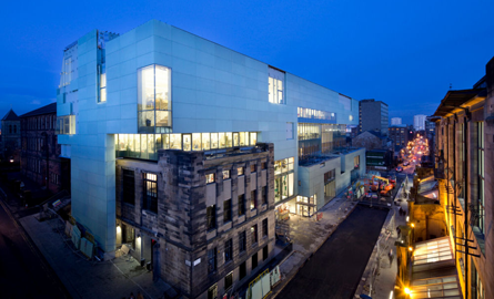 Inaugurarea cladirii Reid din cadrul Scolii de Arta din Glasgow