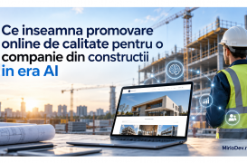 Ce &icirc;nseamnă promovare online de calitate pentru o companie din construcții &icirc;n era AI