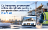 Ce inseamna promovare online de calitate pentru o companie din constructii in era AI