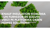 Knauf Insulation – furnizor de soluţii verzi pe platforma Green Homes Solutions 
