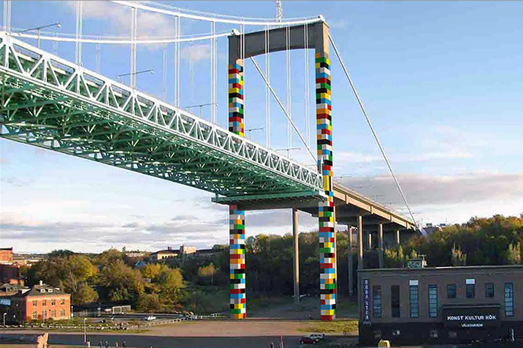 Un pod inspirat din jocurile LEGO