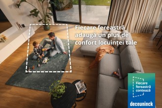 Producătorul de profile PVC Deceuninck a lansat campania de sustenabilitate „Fiecare fereastră contează”