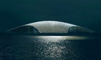 Un muzeu spectaculos pentru observarea balenelor Cladirea este creatia firmei daneze de arhitectura Dorte Mandrup care