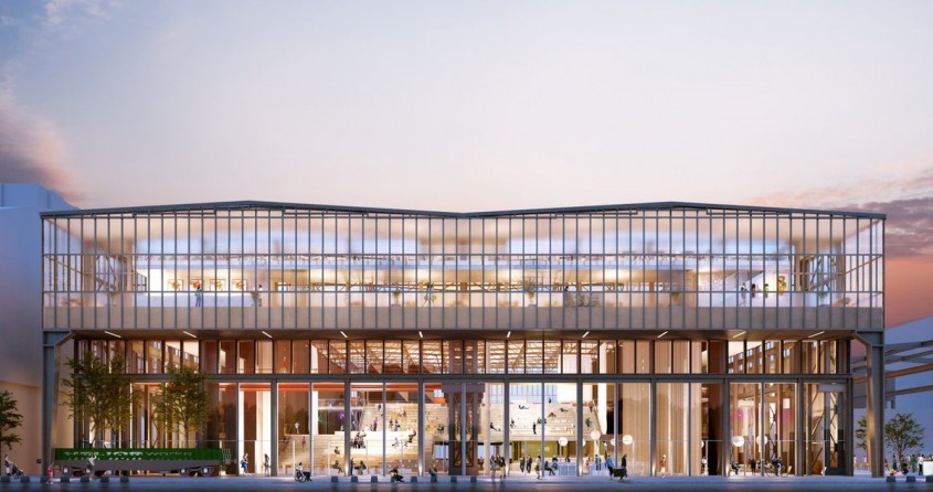 Clădirea Anului 2019: Un fost depou pentru locomotive transformat într-o bibliotecă superbă
