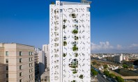 La turnul lui Jean Nouvel din Cipru plantele tasnesc prin pereti Echipa de proiectanti de la