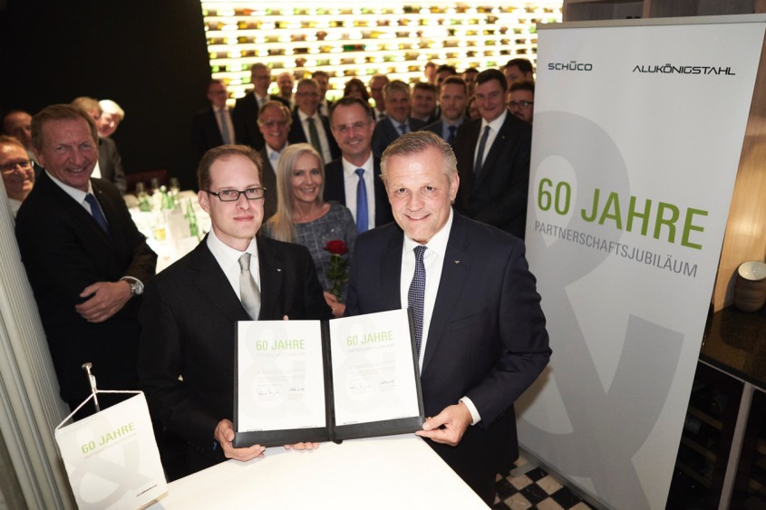 AluKönigStahl și Schüco sărbătoresc 60 de ani de parteneriat