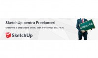 SketchUp la preț special pentru Freelanceri Profitati de aceasta promotie pentru a va optimiza bugetul si