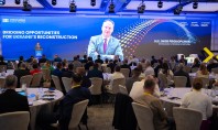 Mesajul transmis la București de lideri internaționali Reconstrucția Ucrainei poate repoziționa Rom&acirc;nia &icirc;n centrul investițiilor regionale