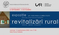 REVITALIZĂRI RURALE Expoziția arh Köllő Miklós & Studio LARIX 12 septembrie-5 octombrie 2023 Expoziția deschide evenimentele