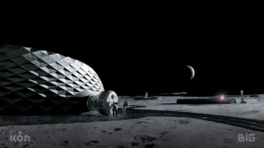 Oamenii se întorc pe Lună şi vor sta mai mult Arhitecţii au proiectat construcţiile în care
