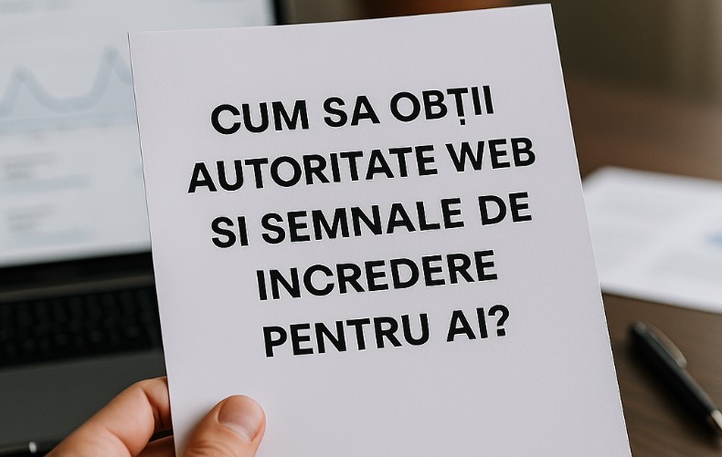 Autoritate web si semnale de incredere pentru Google si AI?