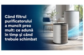 Ce ascunde filtrul purificatorului tău și c&acirc;nd e timpul să-l schimbi
