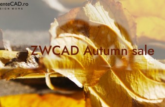 Ultima zi de ofertă: ZWCAD Autumn Sale cu discounturi de -25% la licențele noi și -20% la upgrade-uri