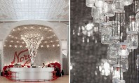 Peste 4 000 de borcane din sticlă folosite pentru pereții și tavanul unui bar Un proiect