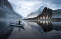Un hotel futurist din capsule de beton care poate fi construit oriunde în lume