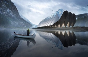 Un hotel futuristic din capsule de beton care poate fi construit oriunde în lume