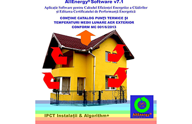 Ultima versiune AllEnergy® Software Apartamente PACK 1